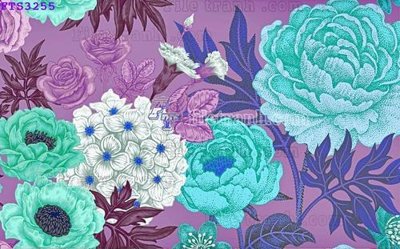 File in trần File in tranh tường hiện đại FTS3255 (bản gốc 3D) sống động