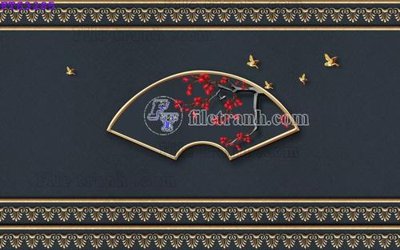 File gốc File in tranh tường hiện đại FTS3285 (trang trí) phòng làm việc