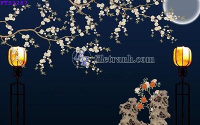 File gốc File in tranh tường hiện đại FTS3287 (phong cách) cổ điển