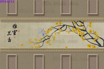 File gốc File in tranh tường hiện đại FTS3331 (trang trí) phòng làm việc