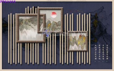 Tải file File in tranh tường hiện đại FTS3355 (PSD) cho in tranh kính