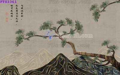 Tải file File in tranh tường hiện đại FTS3361 (PSD) cho in tranh 3D