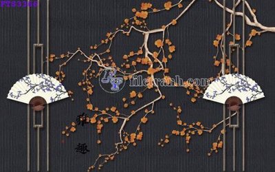 File in trần File in tranh tường hiện đại FTS3366 (bản gốc) đại dương