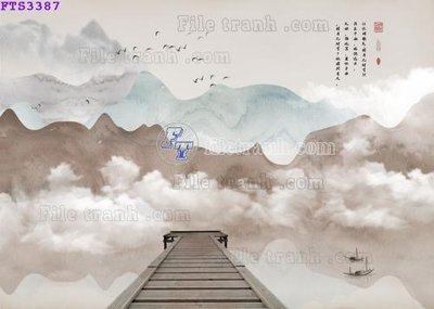 Tải file gốc File in tranh tường hiện đại FTS3387 (in không vỡ ảnh)