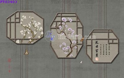 File gốc File in tranh tường hiện đại FTS3403 (cho in 3D) độc đáo