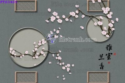 File tranh File in tranh tường hiện đại FTS3405 (gốc) chủ đề thành phố