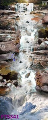 File in trần File in tranh tường hiện đại FTS341 (file gốc) hoa văn 3D