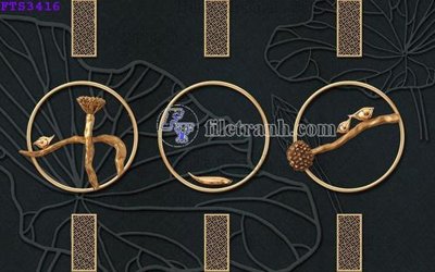 File ảnh File in tranh tường hiện đại FTS3416 (gốc) dùng in Pano