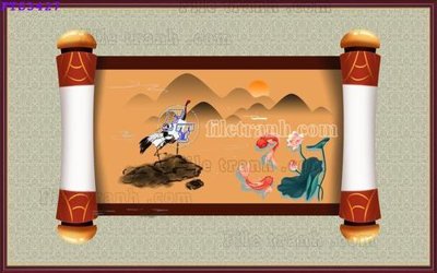 File tranh quảng cáo File in tranh tường hiện đại FTS3427 (download file gốc)