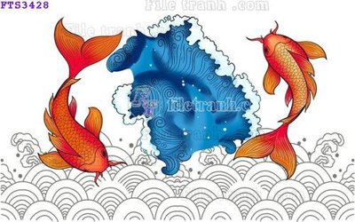 File gốc File in tranh tường hiện đại FTS3428 (cho in ấn) từ Filetranh.com