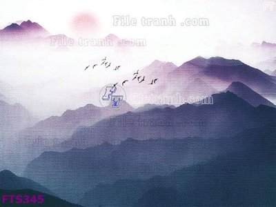 File ảnh File in tranh tường hiện đại FTS345 (gốc) in Hiflex