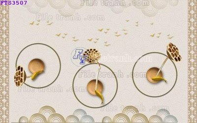 File ảnh File in tranh tường hiện đại FTS3507 (gốc) in standee