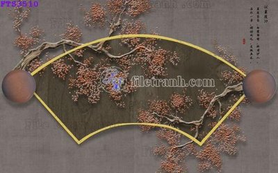 File gốc File in tranh tường hiện đại FTS3510 (trang trí) phòng làm việc