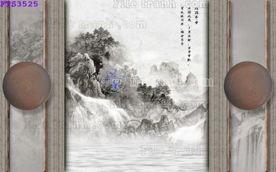 Download file gốc File in tranh tường hiện đại FTS3525 (in mica) trang trí