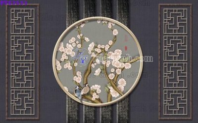 File gốc File in tranh tường hiện đại FTS3531 (in tráng gương) nghệ thuật