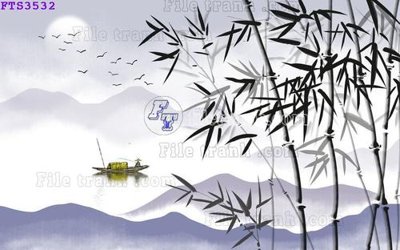 Download file gốc File in tranh tường hiện đại FTS3532 (in lụa) nghệ thuật