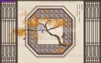 File ảnh File in tranh tường hiện đại FTS3534 (gốc) in quảng cáo ngoài trời