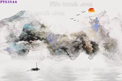 Tải file File in tranh tường hiện đại FTS3544 (ảnh gốc) in tráng gương