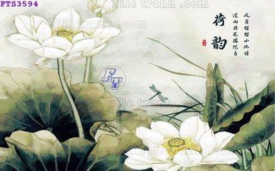 Ảnh gốc File in tranh tường hiện đại FTS3594 (siêu chi tiết) để in ấn