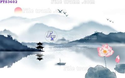 File tranh File in tranh tường hiện đại FTS3602 (gốc) chủ đề trẻ em