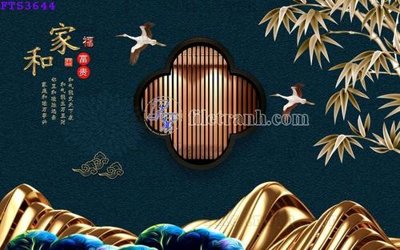 Tải file tranh gốc File in tranh tường hiện đại FTS3644 chất lượng cao