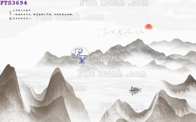 File tranh gốc File in tranh tường hiện đại FTS3694 (sắc nét từng chi tiết)