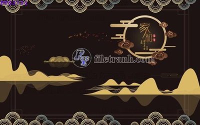 File gốc File in tranh tường hiện đại FTS3731 (cho in 3D) độc đáo