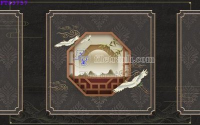 File in ấn File in tranh tường hiện đại FTS3757 (bản gốc) chất lượng cao