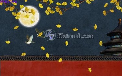 Hình ảnh file gốc in lụa File in tranh tường hiện đại FTS3784