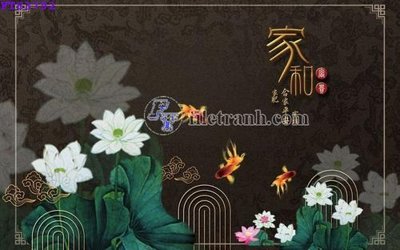 File in mica File in tranh tường hiện đại FTS3792 (bản gốc) làm vách ngăn