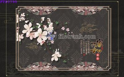 File gốc File in tranh tường hiện đại FTS3795 (thiết kế) cho in ấn