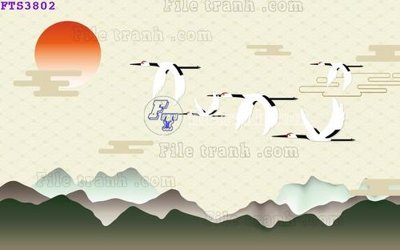 File tranh gốc PSD File in tranh tường hiện đại FTS3802 còn nguyên layer