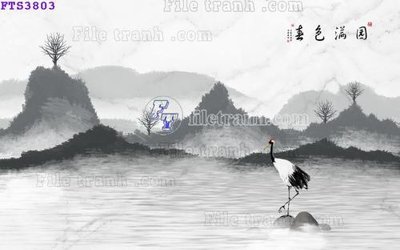 File gốc File in tranh tường hiện đại FTS3803 (PNG) trong suốt (transparent)