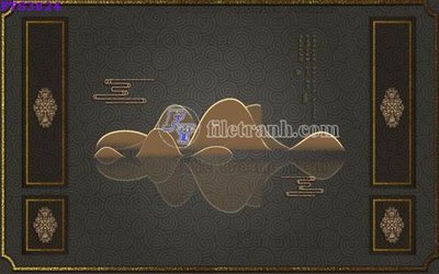 File tranh in mica File in tranh tường hiện đại FTS3824 (độ phân giải cao)