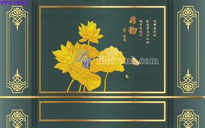 File ảnh File in tranh tường hiện đại FTS3855 (gốc) in poster