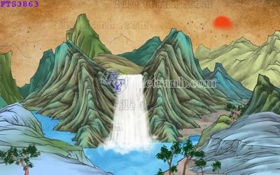 Chi tiết file tranh tráng gương File in tranh tường hiện đại FTS3863 (ảnh gốc)