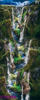 File tranh File in tranh tường hiện đại FTS390 (gốc) phong cách tối giản