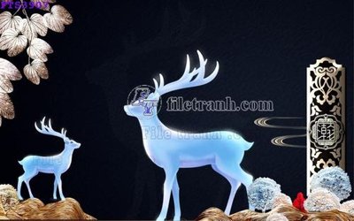 Download file gốc File in tranh tường hiện đại FTS3907 (in mica) logo