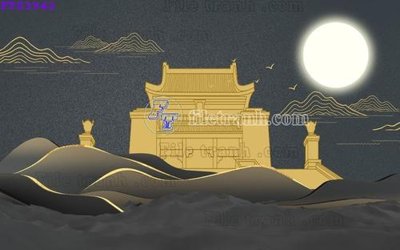 File gốc File in tranh tường hiện đại FTS3942 (chuẩn màu) cho in offset