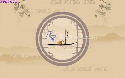 File gốc in ấn File in tranh tường hiện đại FTS3972 chất lượng vượt trội