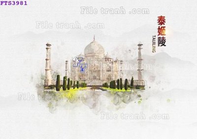 File tranh gốc File in tranh tường hiện đại FTS3981 (sắc nét từng chi tiết)