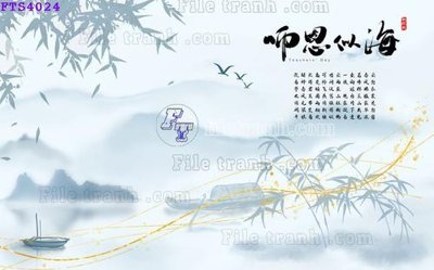 File ảnh gốc File in tranh tường hiện đại FTS4024 (chuyên in mica)