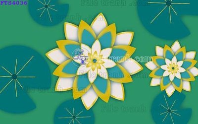 Download file File in tranh tường hiện đại FTS4036 (chuẩn in) chất lượng cao