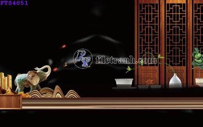 File gốc File in tranh tường hiện đại FTS4051 (cho in ấn) từ Filetranh.com