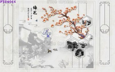 Download file gốc File in tranh tường hiện đại FTS4066 (độ nét cao)