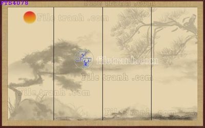 Tải file File in tranh tường hiện đại FTS4078 (gốc) làm file thiết kế