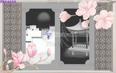 Tải file gốc File in tranh tường hiện đại FTS4090 (in khổ lớn) không vỡ