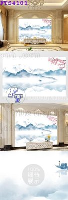 File gốc File in tranh tường hiện đại FTS4101 (in mica) làm bảng hiệu