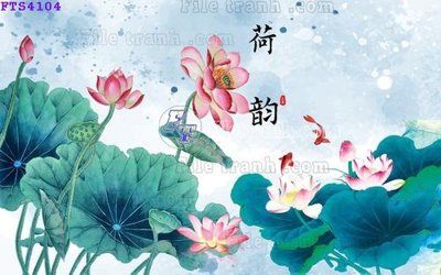 Tải file tranh gốc File in tranh tường hiện đại FTS4104 chất lượng cao