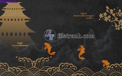 File ảnh File in tranh tường hiện đại FTS4121 (gốc) cho trang trí nhà hàng